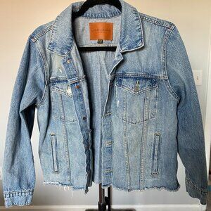 Lucky Brand Tomboy Trucker Denim Jacket Women's Size XL